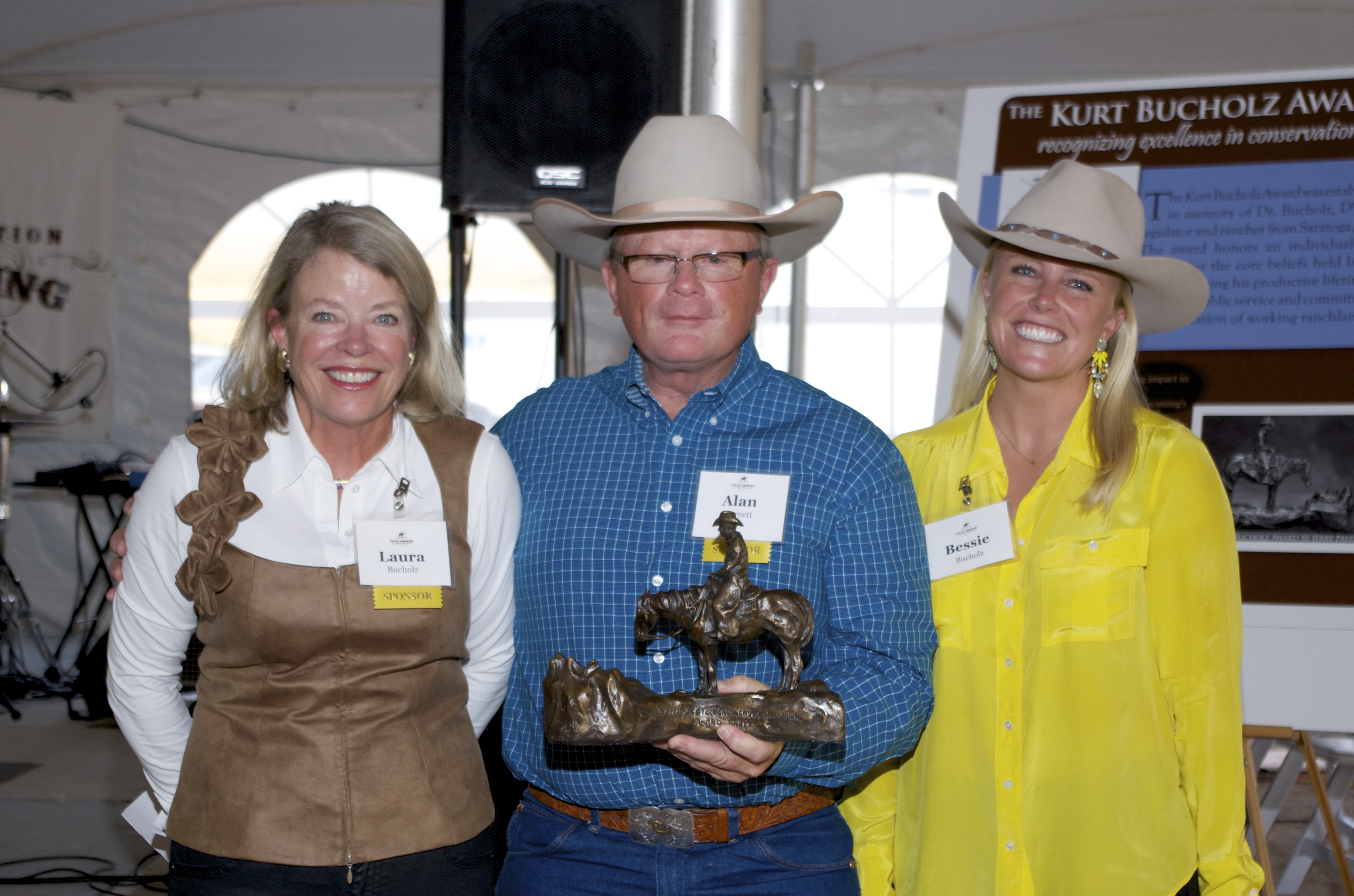 Alan Barnett Honored with the Kurt Bucholz Conservation Award