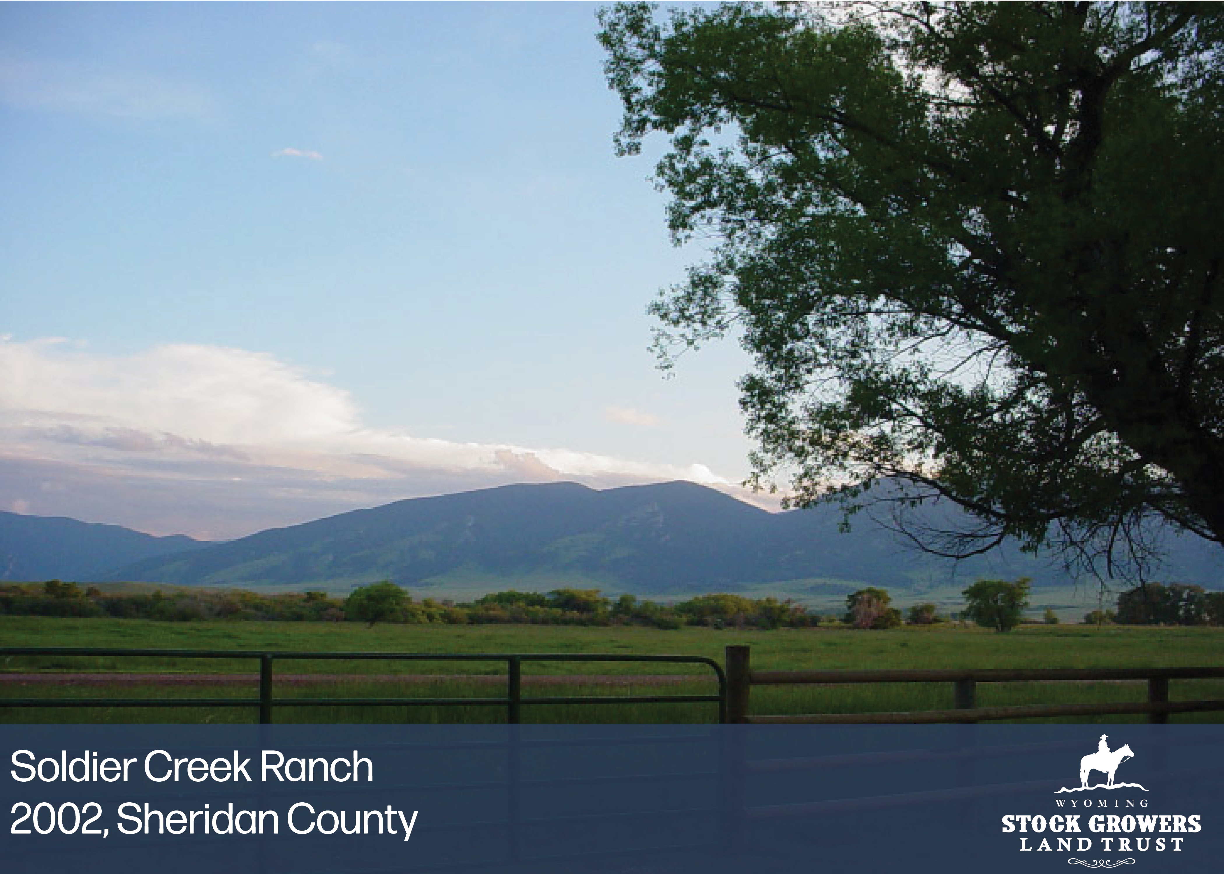 Inspired by the Land Soldier Creek Ranch Wyoming Stock Growers Land